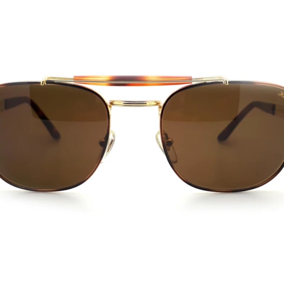 HILTON OLYMPIA Aviator in Gold & Tortoiseshell - 928 C077 MSRP $600 - BNIB